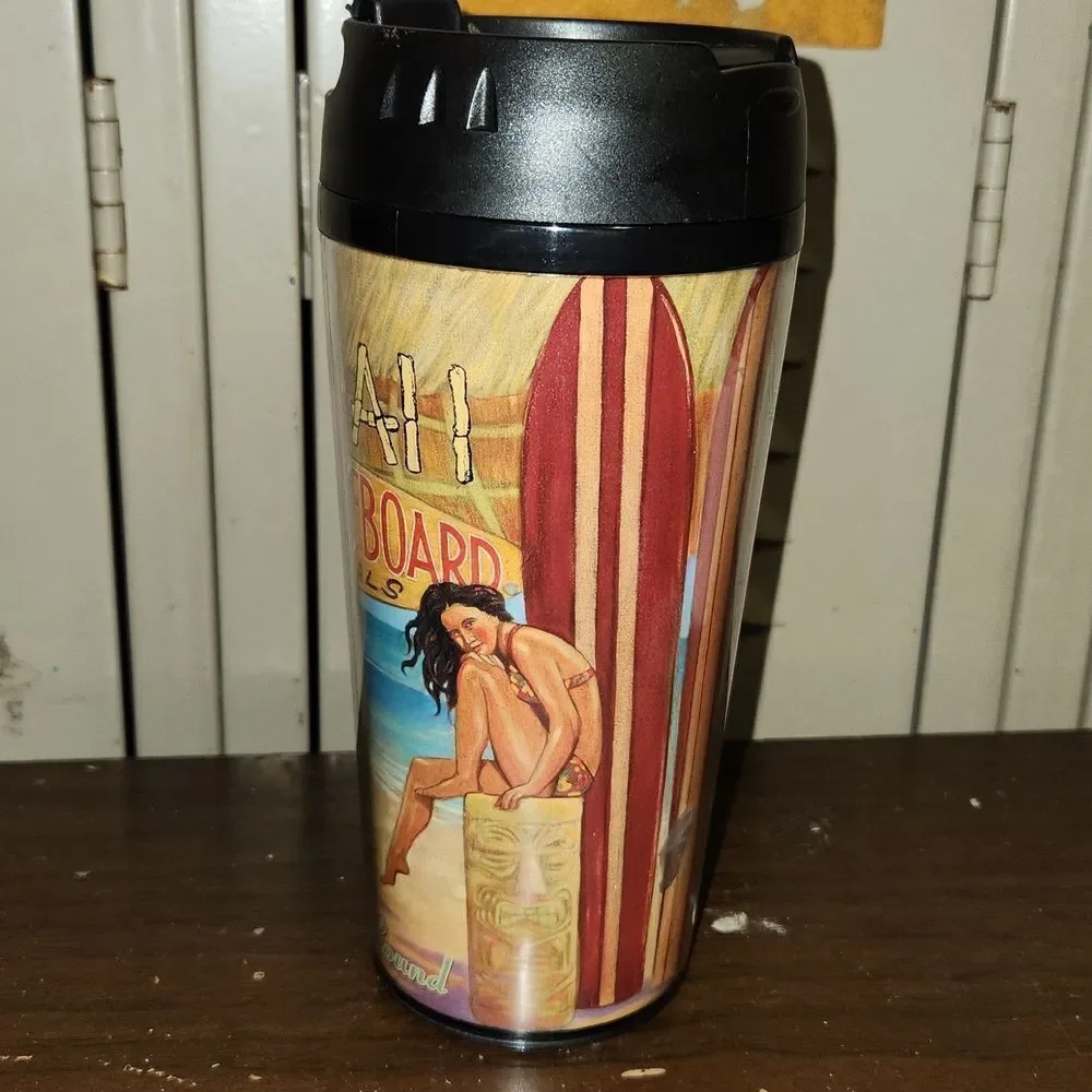 Island Heritage Hawaii Surfboard 14 oz. Tumbler 2008